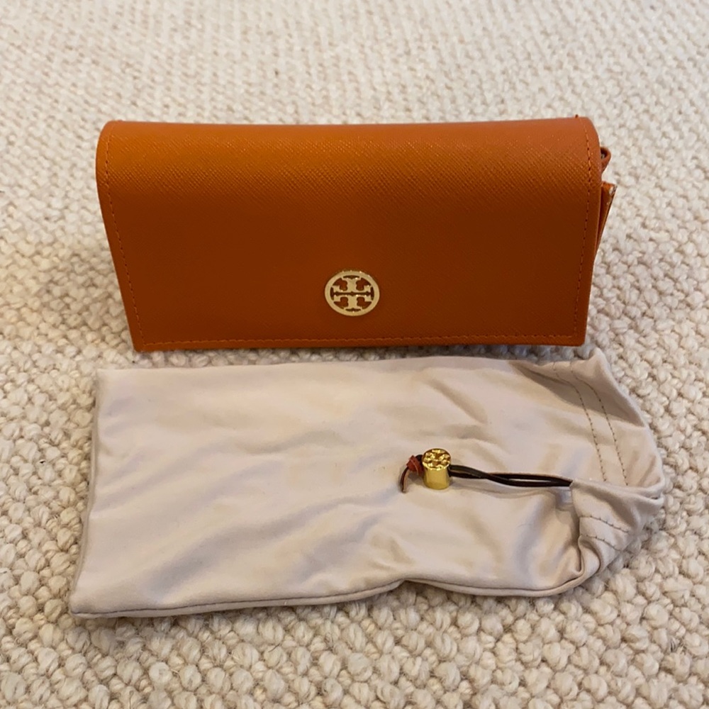 Tory Burch sunglasses case & dust bag